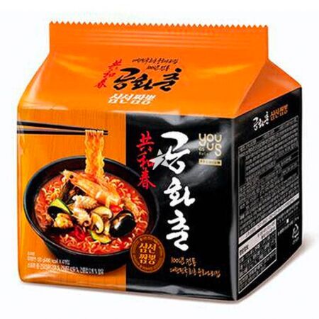 GS Retail Youus 共和春炒码面 (120g*4 Packs) 480g