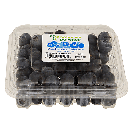 Nature's Partner Blueberries 6 Oz