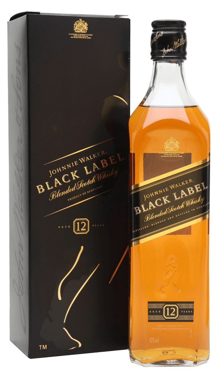 Johnnie Walker Black Label 12 Year Old Blended Scotch Whisky