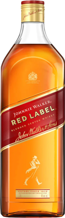 Johnnie Walker Red Label Blended Scotch Whisky, 750 mL