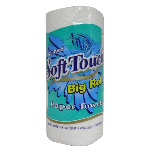 Soft Touch Paper Towel 1pk 100 2-Ply-whole