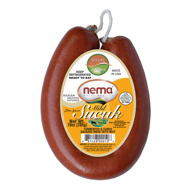 Nema as configured Ring Beef Sujuk Mild 10 Oz