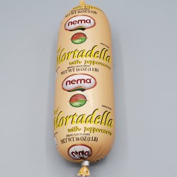 Nema Beef Mortadella With Pepper Halal 16oz