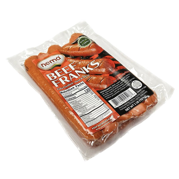 Nema Beef Franks 1 Lb