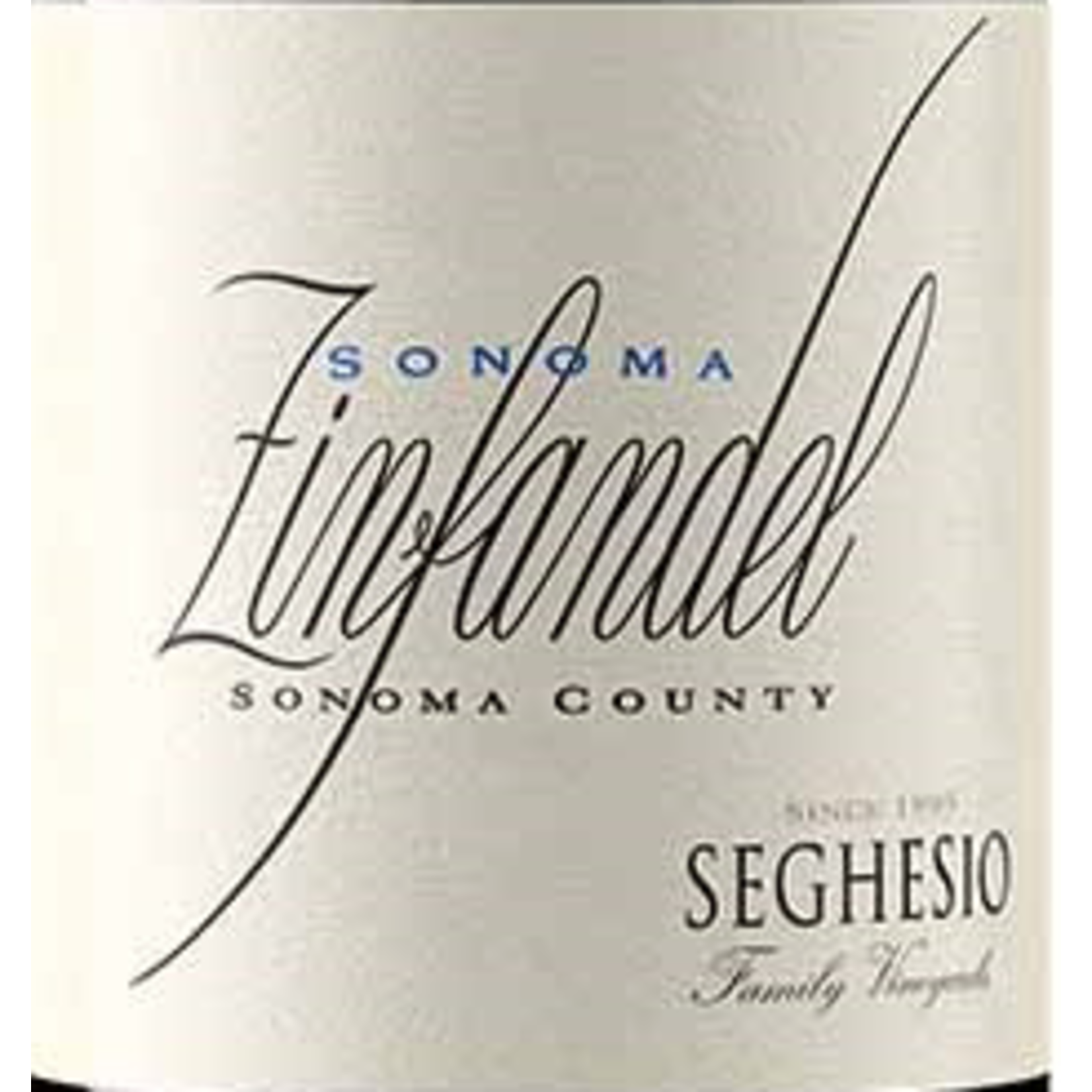 Seghesio Family Vineyards Zinfandel Sonoma County Wine - 750 Ml