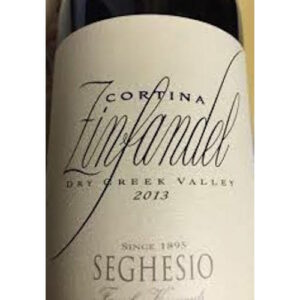 Seghesio Family Vineyards Cortina Zinfandel