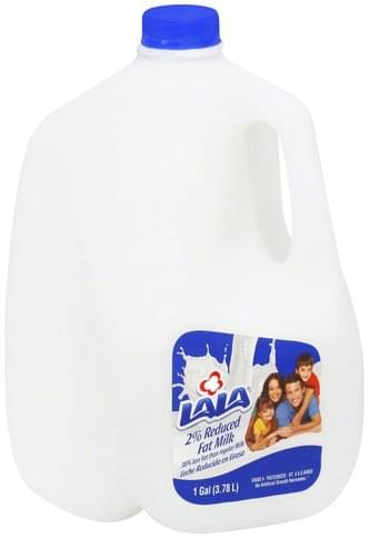 Lala Milk, Reduced Fat, 2% Milkfat