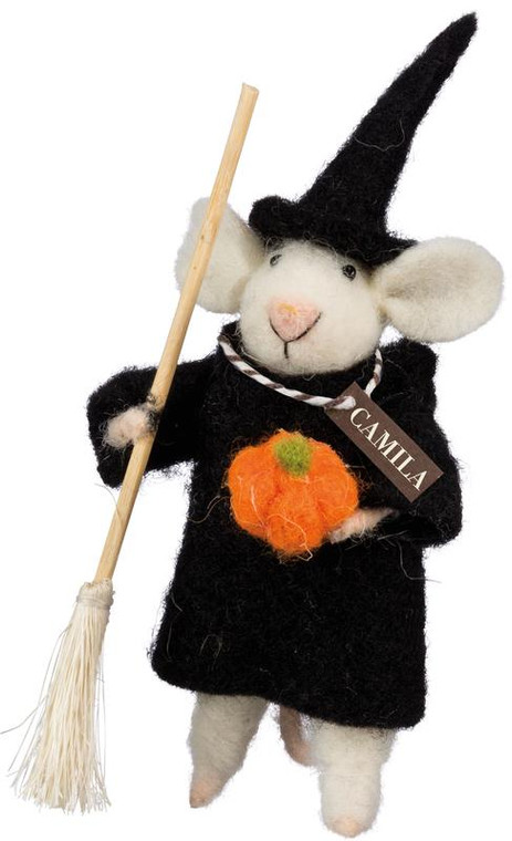 Witchy Mouse - Set Of 4 (Pack Of 2) 32072 By Primitives By Kathy