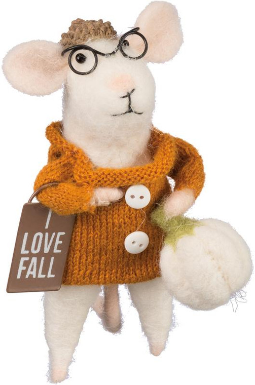 Mouse - Love Fall - Set Of 4 (Pack Of 2) 33584 By Primitives By Kathy