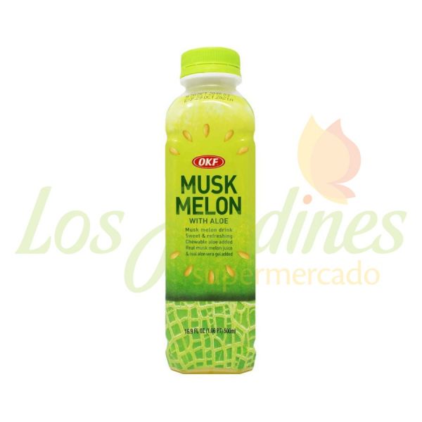 OKF Bebida Con Aloe Melon Japones 500ml