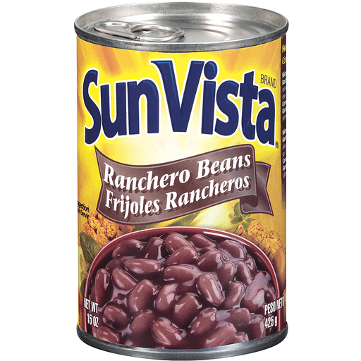 Sun Vista Ranchero Beans 15 Oz