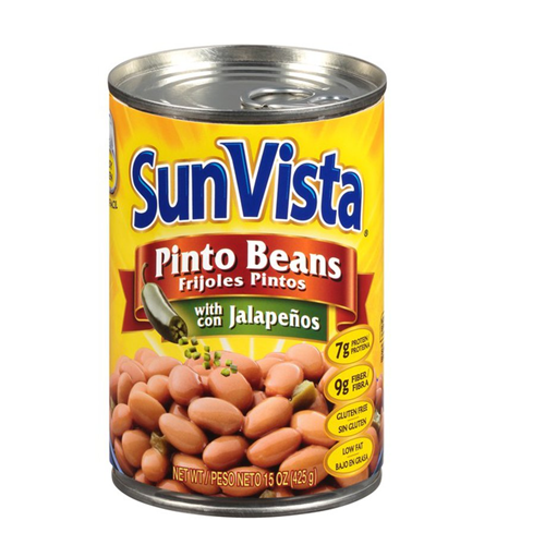 Sunvista Pinto Beans With Jalapenos