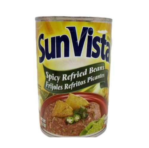 SunVista Pinto Beans 16oz Rfrd Spicy-whole