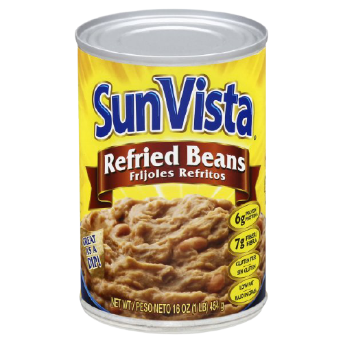 SunVista 12/16oz Refried Beans
