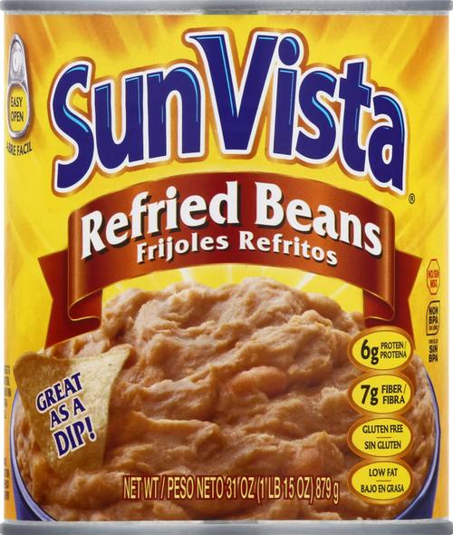 Sun Vista Refried Beans