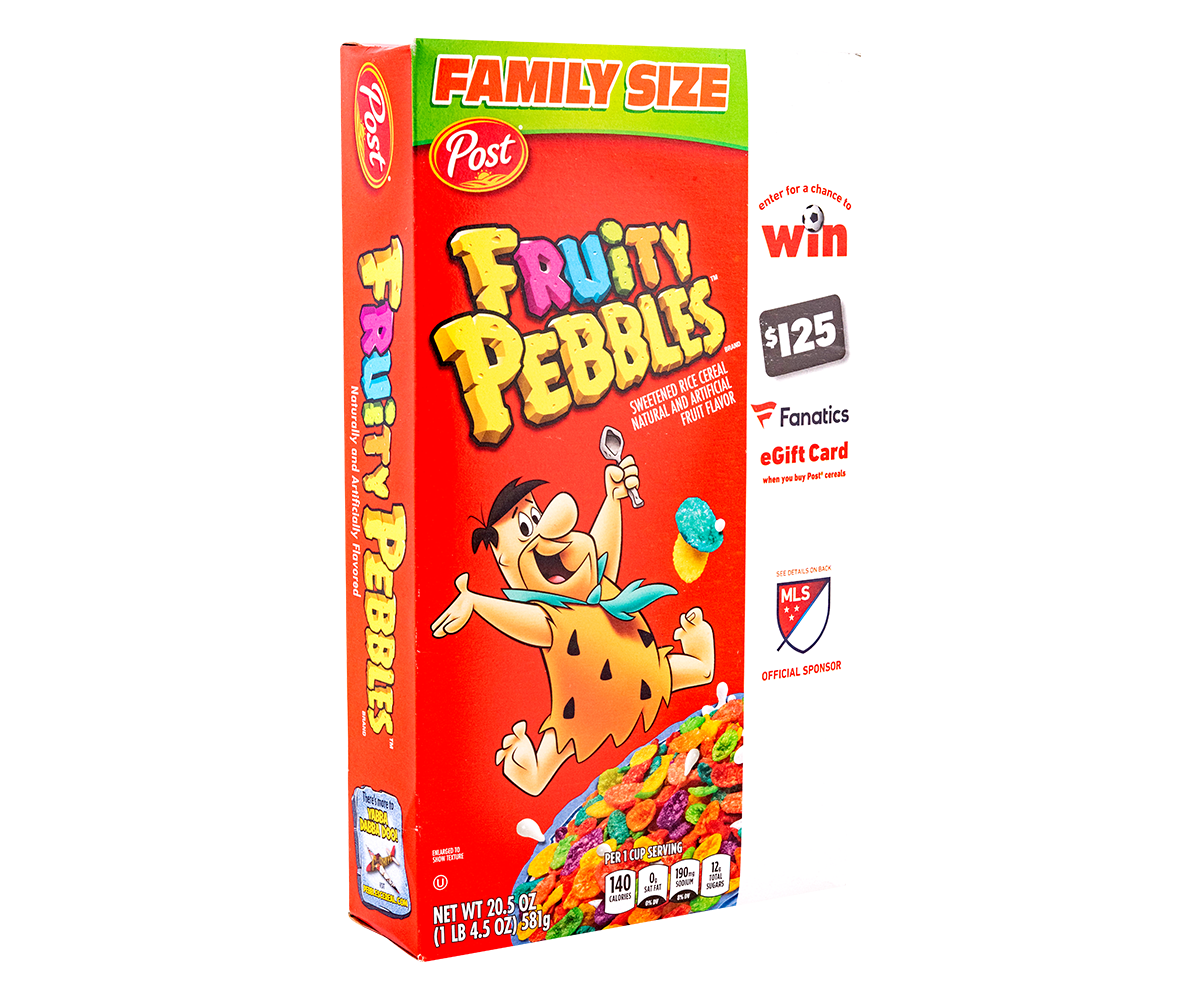 Fruity Pebbles Post Cereal 20.5 Oz. Box