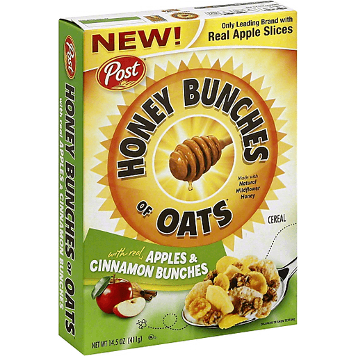 Post Honey Bunches Of Oat Apple Cinnamon Cereal