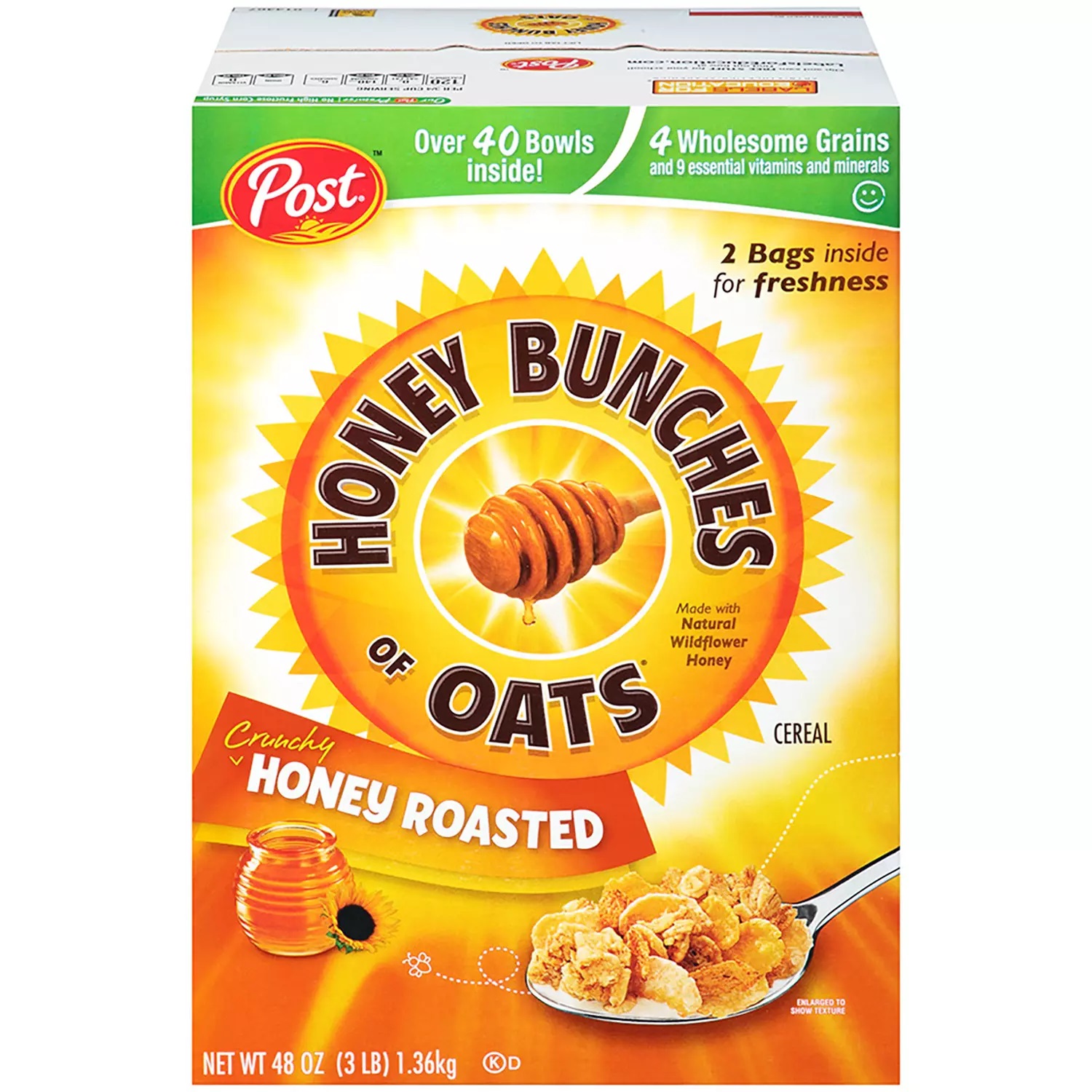 Post Honey Bunches Of Oats Roasted