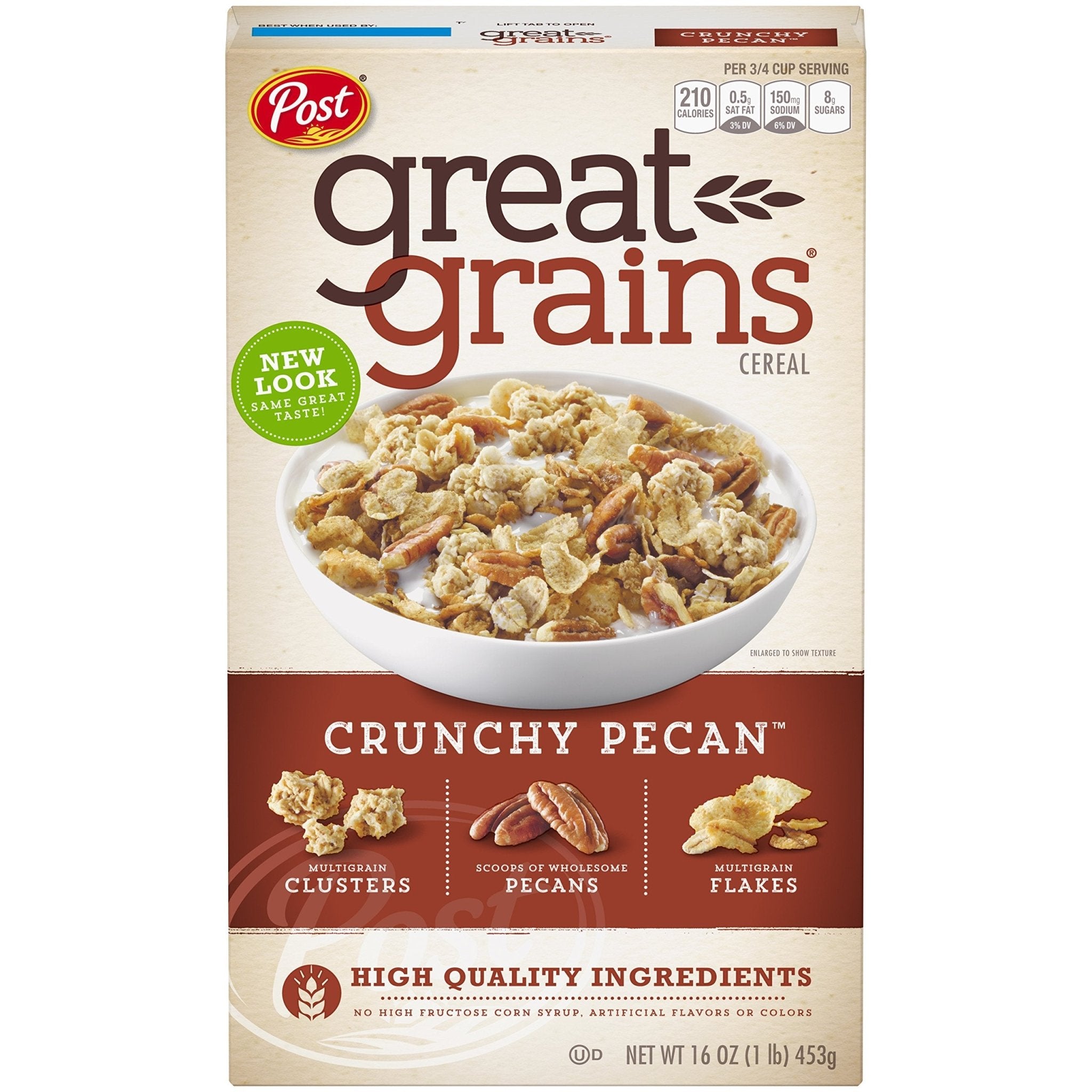 Great Grains Post Grain Crunchy Pecan Cereal 453Gm