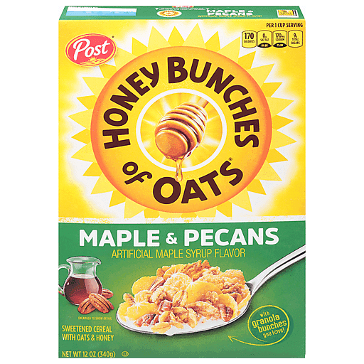 Honey Bunches of Oats Post Maple & Pecans Cereal 12 Oz