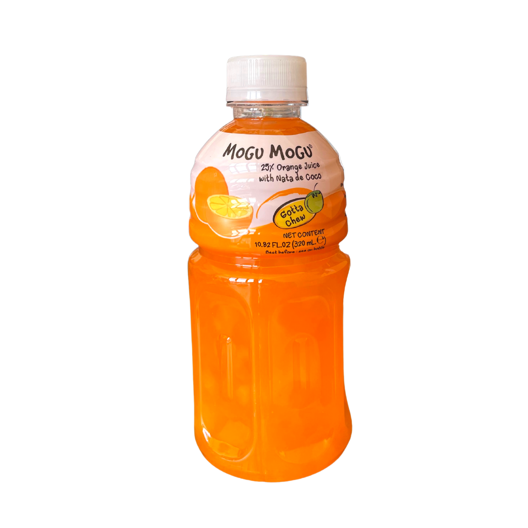 Mogu Mogu Orange Juice With Nata De Coco – 320mL
