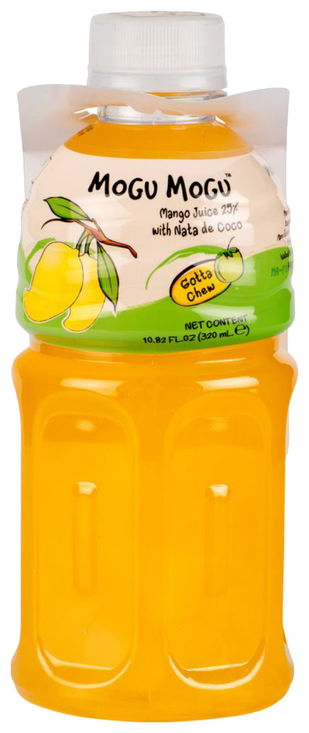 Mogu Mogu Juice, Mango, With Nata De Coco