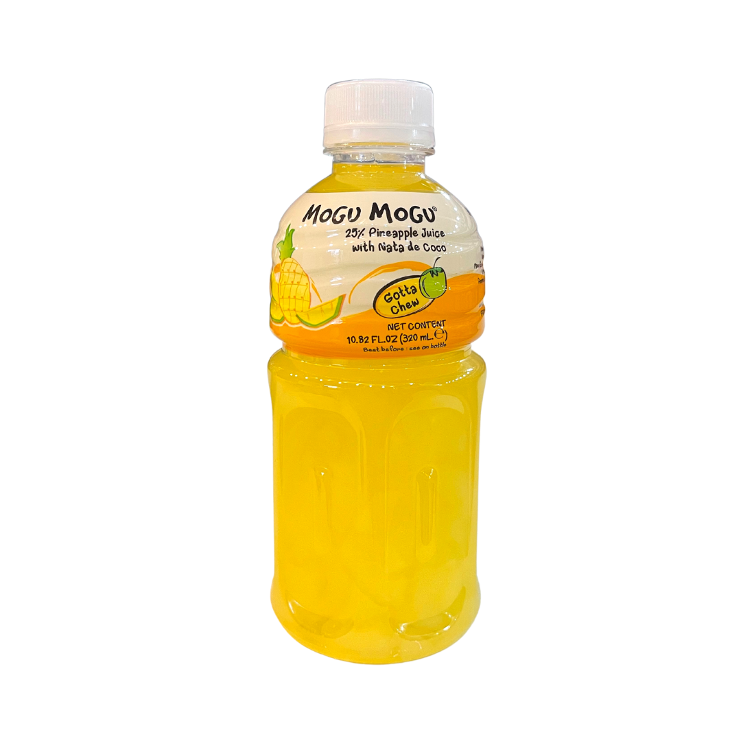 Mogu Mogu Pineapple Juice With Nata De Coco - 320ml