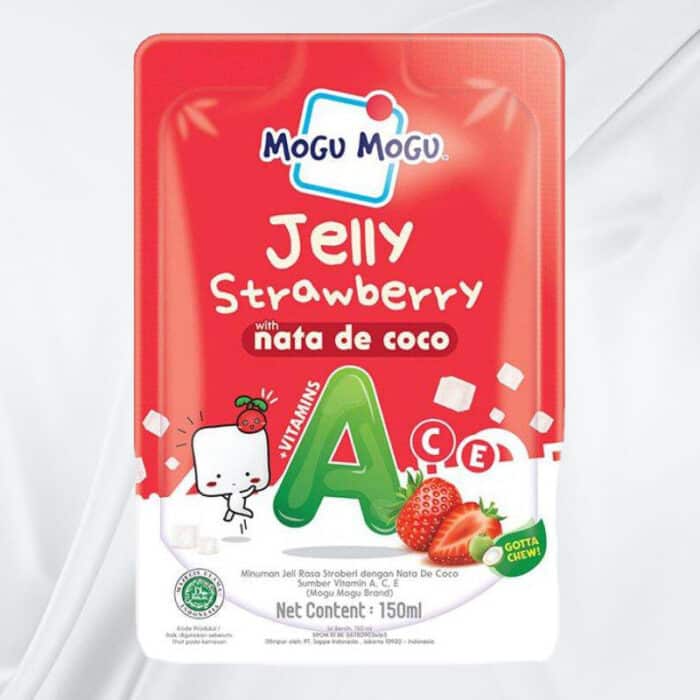Mogu Mogu Nata De Coco Jelly Starbery 150ml