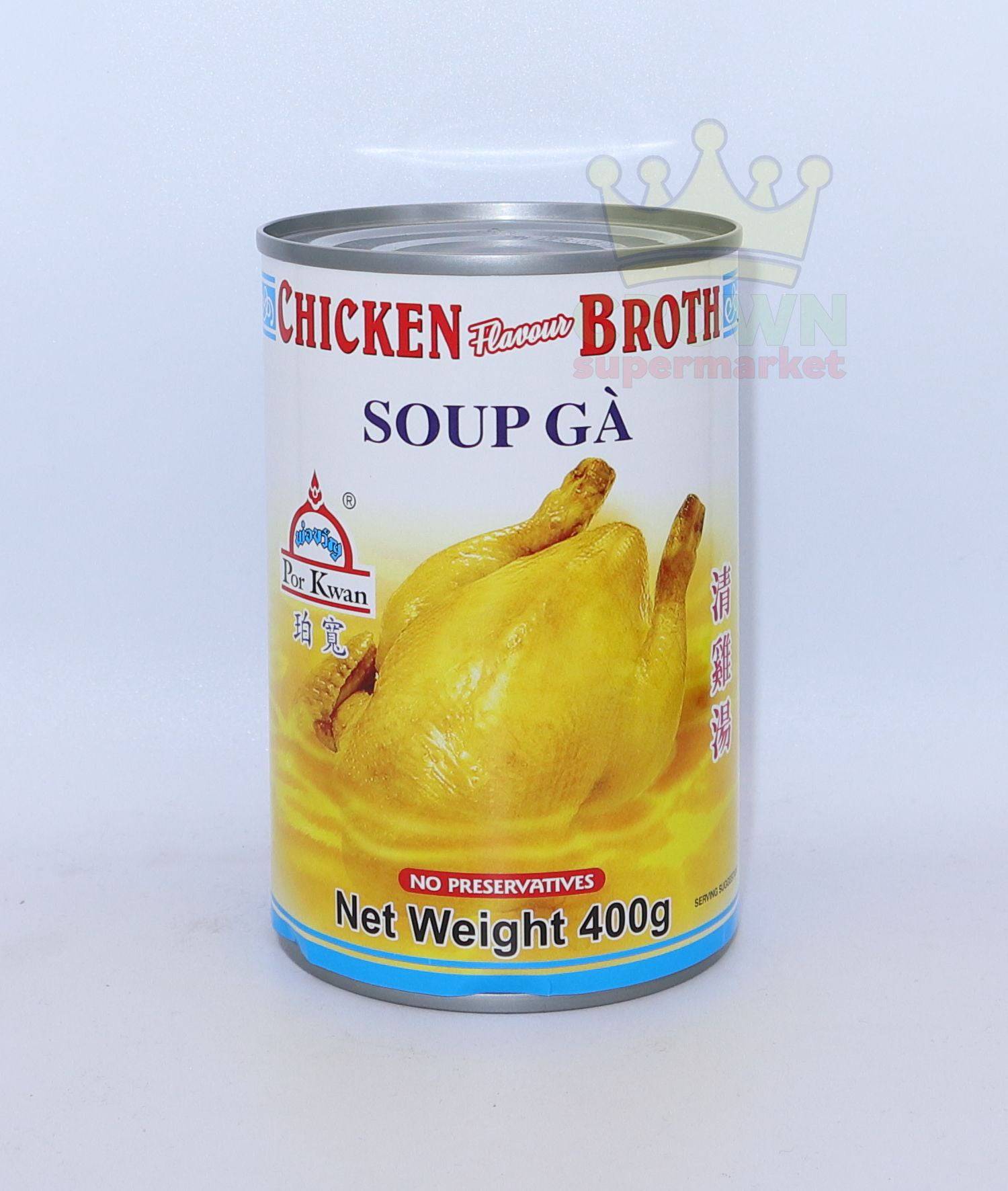 Por Kwan Chicken Flavor Broth 400g