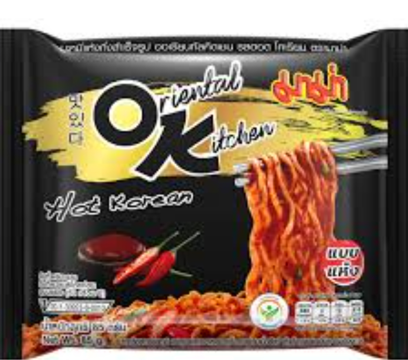 Mam-a Cup Instant Noodles Oriental Kitchen Hot&Spicy Seafood Flavour 65g.