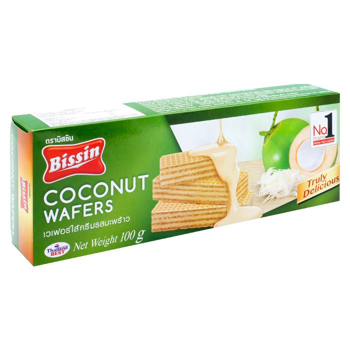 บิสชิน Bissin Coconut Wafers