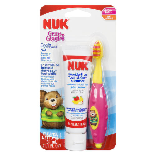 NUK Toddler Tooth & Gum Cleanser 36+m