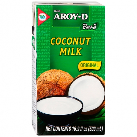 Aroy-d Coconut Milk 100% 500ml
