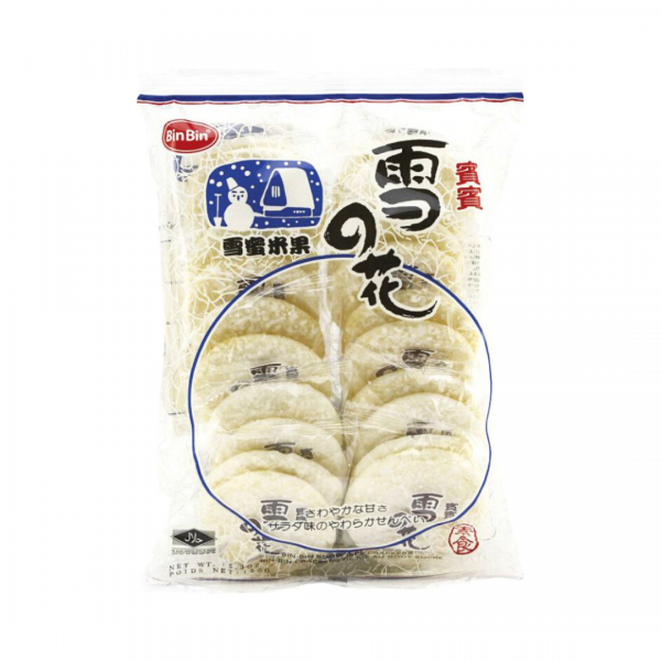 Bin Bin Snow Rice Crackers