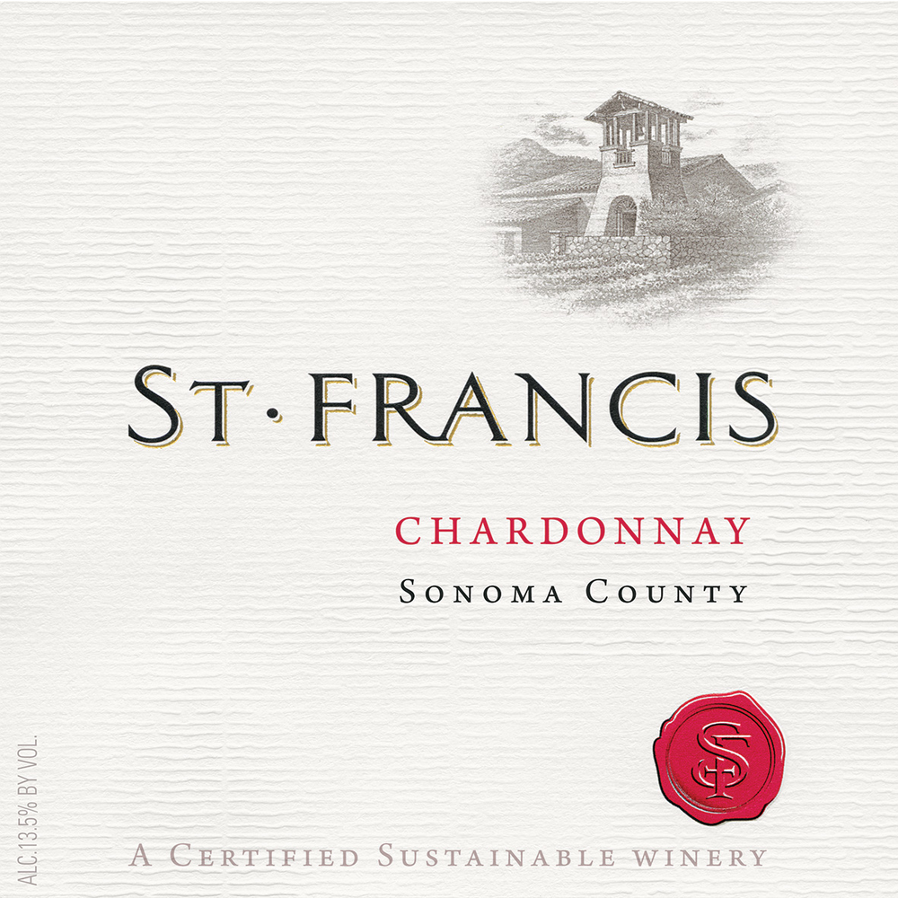St. Francis Sonoma County Chardonnay Wine 750 Ml