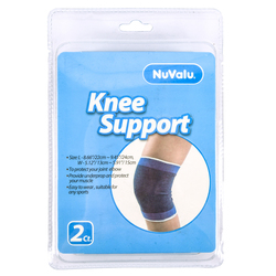 Nuvalu Elastic Support Knee 2pc. W/ Blister