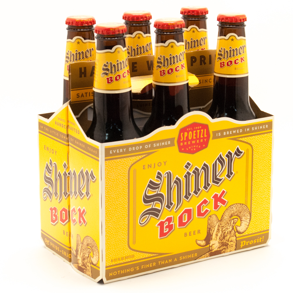 Shiner Bock Beer - 6pk/12 Fl Oz Bottles