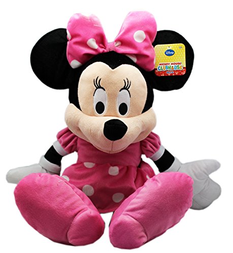 OTC Disney's Minnie Mouse Large Pink Bow And Dress Plush Toy (17in)