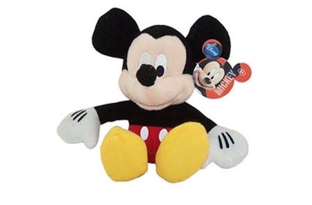 Disney Mickey And Minnie Mouse 10" Plush Bean Bag Doll