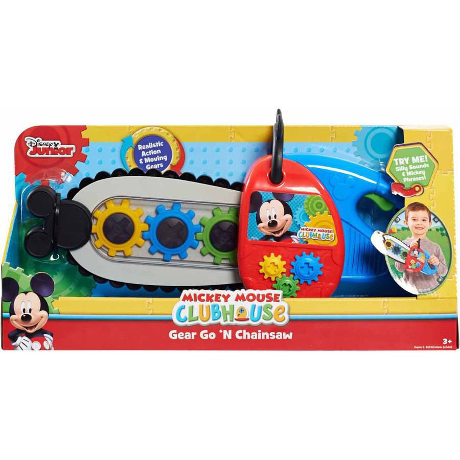 Just Play Mickey De Engranajes Go Y Motosierra