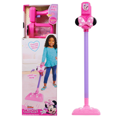 Minnie Mouse Sparkle N' Clean Vacuum Toy 3