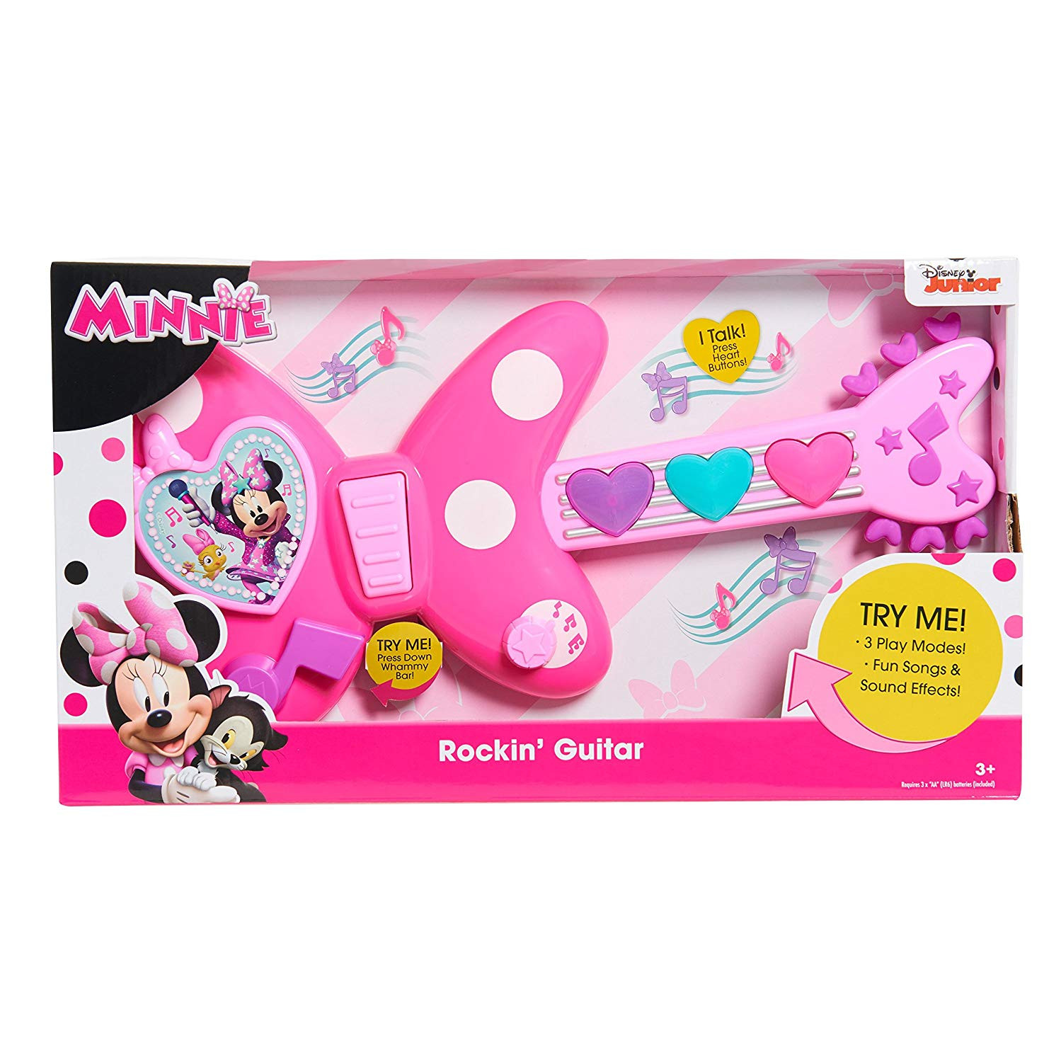 Disney S Minnie Mouse Bow-Tique Rockin' Guitar