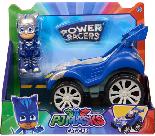 PJ Masks Disney Junior Power Racers Cat-Car Vehicle & Figure