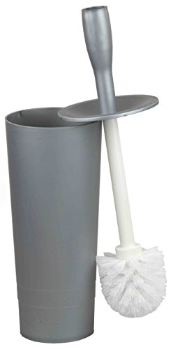 Home Basics TB45048 Plastic Toilet Brush Holder