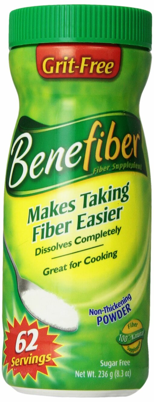 Benefiber Fiber Supplement Powder 8.7 Oz. Jar