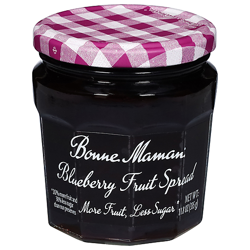 Bonne Maman Fruit Spread, Blueberry 11.8 Oz