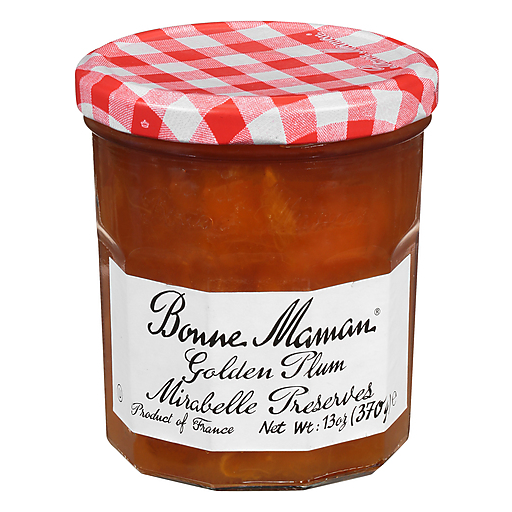 Bonne Maman Golden Plum Mirabelle Preserves 13 Oz Jar - 6ct Case