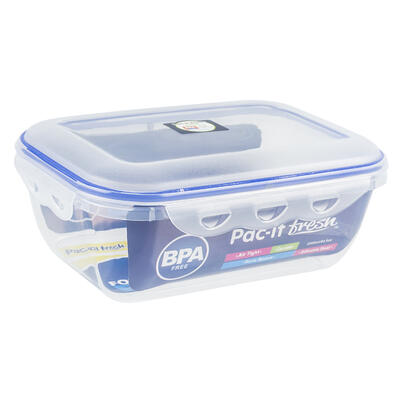 Pac-It Fresh Large Food Storage Box - 84.5oz X