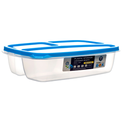 Pac It Fresh Rect 3-sect 2 Asst Clr #76044