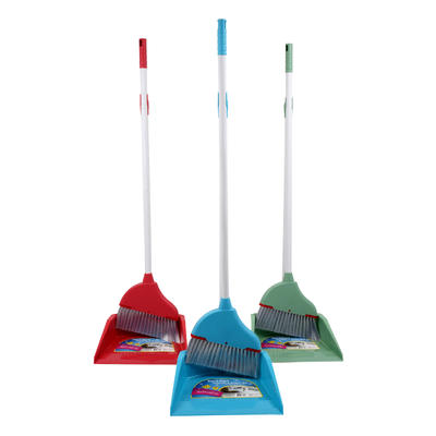 Pac-It Fresh Dustpan With Broom Set - Asst, 28"H